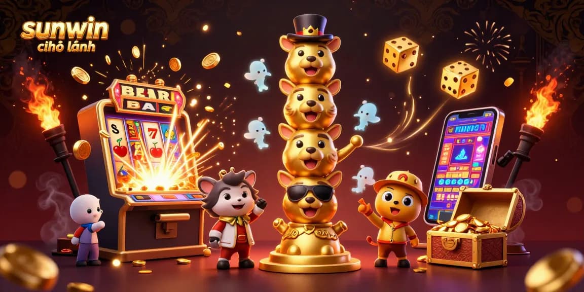 Experience the thrill of sunwin chính hãng with vibrant casino elements and rich 3D graphics.