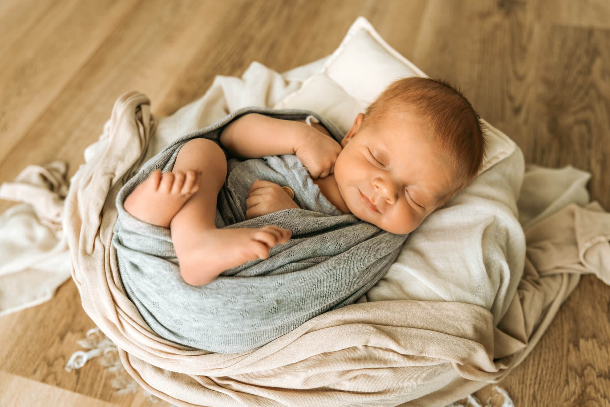 Babyfotografie, die dein Herz jedes Mal wieder lächeln lässt