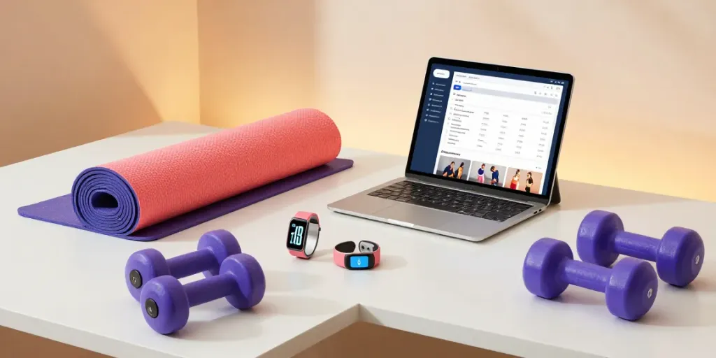 Fitnessgeräte Angebote: Hochwertige Fitness-Tracker und Sportmatten für modernes Training in Software- und Cloud-Umgebungen.