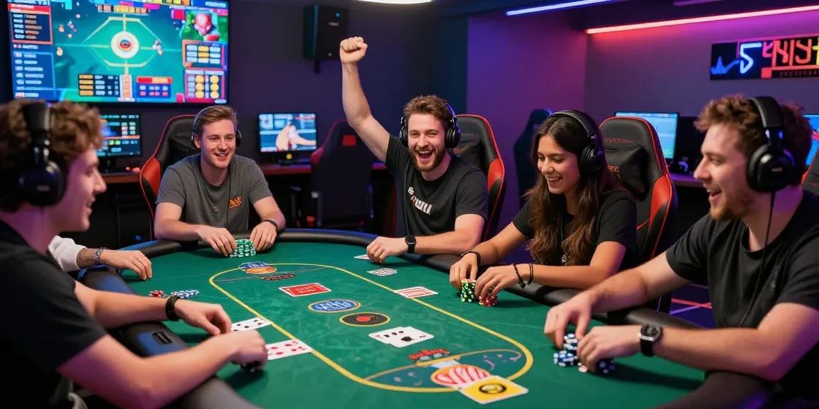 Engaged players enjoying the B52 CLUB gaming experience at https://b52club.radio.fm/ with vibrant graphics and lively atmosphere.