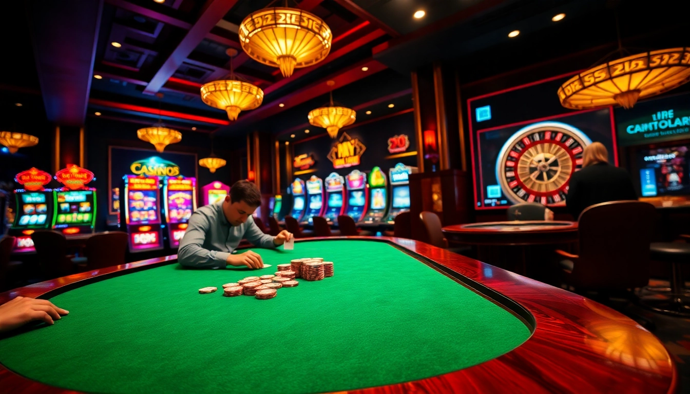 Experience the thrill of gambling at https://rr88sn.com/ with an elegant casino ambiance featuring poker and slots.