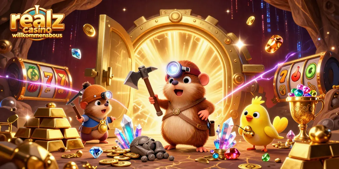 realz casino Willkommensbonus maximieren mit aufregenden Spielautomaten und Casino-Elementen
